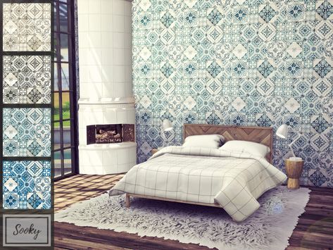 Mediterranean Furniture, Sims 4 Controls, Mod Wall, Sims 4 Tsr, Brick Siding, Sims 4 Gameplay, 4 Wallpaper, Sims 4 Cc Furniture, Mediterranean Decor