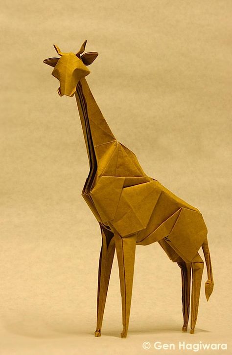 Origami Giraffe, Origami Lion, Dragon Origami, Origami Yoda, Kids Origami, Cute Origami, Origami For Beginners, Origami Dragon, Origami Fish