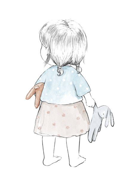 2,659 Doll Sketch Stock Photos, Pictures & Royalty-Free Images - iStock Doll Sketch, Cartoon Baby Girl, Watercolor Cute, Cartoon Baby, Watercolor Sketch, Vintage Cartoon, Sketch, Stock Photos