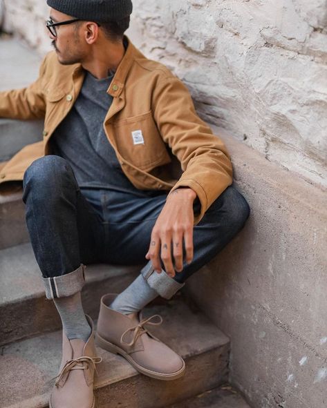 Mens Desert Boots Outfit, Men Chukka Boots Outfit, Clarks Desert Boot Outfit Men, Clarks Desert Boot Outfit, Chukka Boot Outfit, Desert Boots Men Outfit, Desert Boot Outfit, Desert Boots Outfit, Clarks Outfit