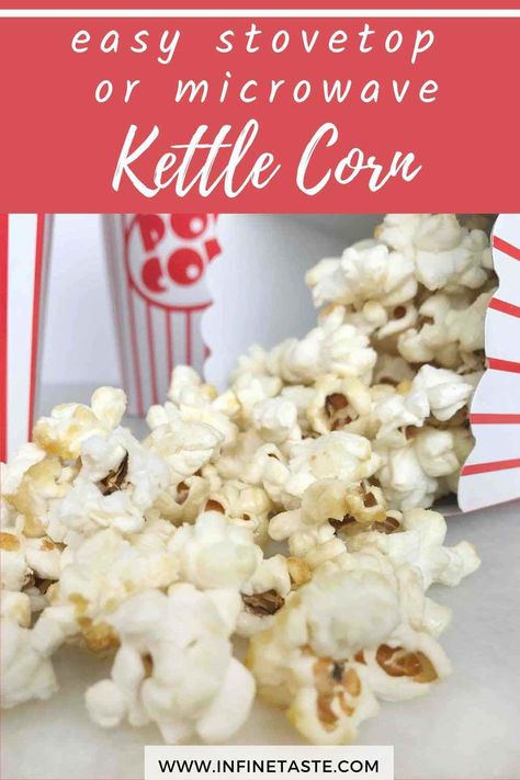 Kettle Corn With Microwave Popcorn, Kettlecorn Popcorn Recipe Microwave, Microwave Kettle Corn Recipe, How To Make Kettle Corn At Home, Kettle Corn Recipe Microwave, Popcorn Recipes Microwave, Kettle Corn Popcorn Recipe, Microwave Kettle Corn, Diy Microwave Popcorn