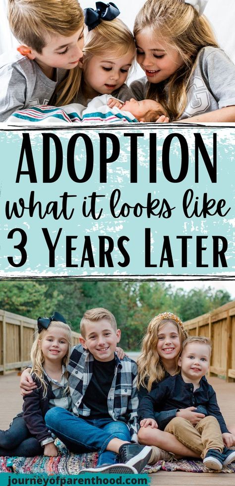 Domestic Open Adoption - what it looks like after three years. A real life perspective from an adoptive mom. All about the adoption bond, communication with birth mother, sharing adoption story with others and telling child they are adopted, and what to expect with adoption three years after adoption finalization. | adoption advice | adoption tips | adoptive parent Adoption Finalization, Newborn Adoption, Newborn Triplets, Domestic Adoption, Adoption Quotes, Adoptive Mom, Open Adoption, Birth Parents, Adoption Party