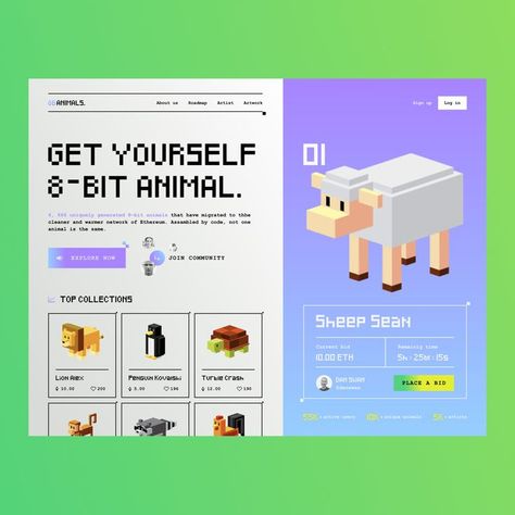 #landing #design #ui #ux #uxdesign #uidesign #website #userexperience #designstudio #design #webdesigner #uxui #websitedesign Lofi Web Design, Pixel Art Web Design, Pixel Website Design, Pixel Art Ui Design, Pixel Ui Design, Pixel Design Graphic, Y2k Website Design, Gaming Website Design, Game Design Inspiration