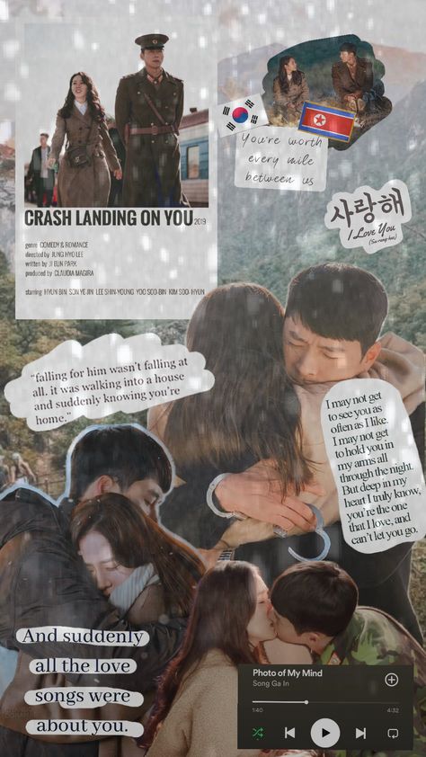 My fav couple 💕 #crashlandingonyou #cloy #hyunbin #sonyejin #kdrama #couple #korea #korean #tvshow #snow #collage #koreandrama #aesthetic Kdrama Collage, Couple Korea, Kdrama Couple, Lee Shin, Youre The One, Hyun Bin, Kim Soo Hyun, Korean Drama, Kdrama