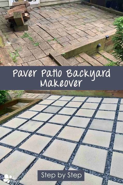 If you’re looking to build a concrete paver patio, this step-by-step guide will make it easy to complete this outdoor project. Create a better outdoor space and get inspired with this backyard idea. #artsyprettyplants #concretepatioideas #patiodesign #backyardpatiodesigns #patioideas #outdoorpatioideas #paverpatioideas #patiopavers #backyardpavers #paverpatio #backyardideas Concrete Paver Patio, Pavers Diy, Diy Patio Pavers, Pavers Backyard, Paver Designs, Diy Backyard Patio, Patio Pavers Design, Backyard Oasis Ideas, Backyard Remodel