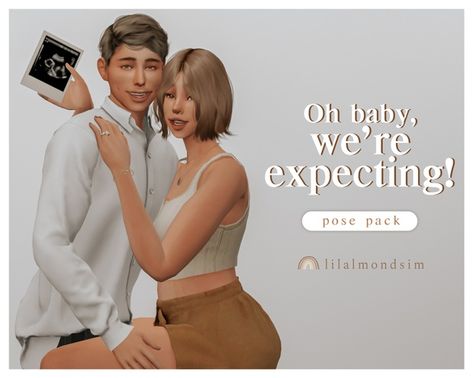 ⋒ Oh baby, we’re expecting! ⋒ Sims 4 Pregnancy Mods, Sims 4 Pregnancy, Sims Pregnant, Couple Maternity Poses, Sims 4 Couple Poses, The Sims 4 Cabelos, Sims Baby, Sims 4 Family, Sims 4 Gameplay