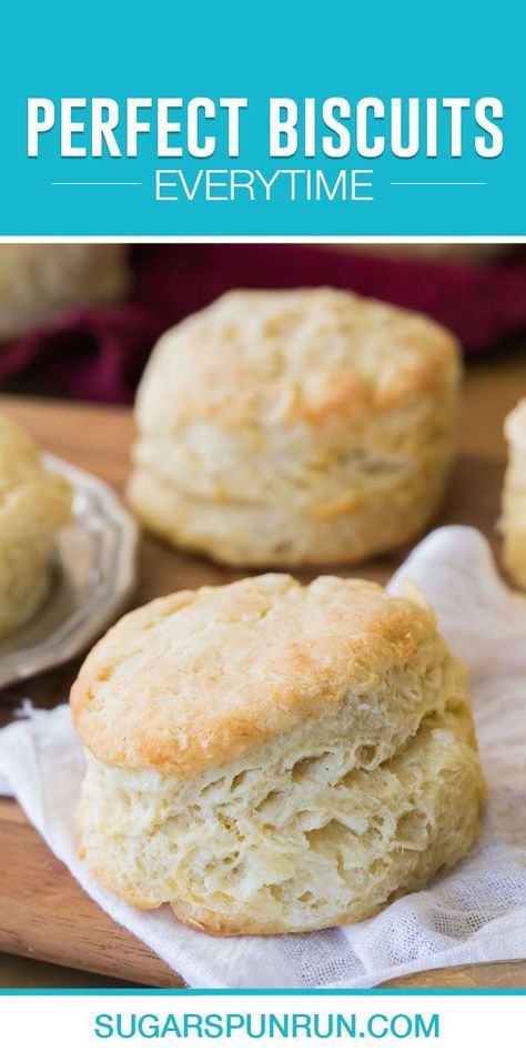 Super Flaky Biscuits, Homemade Biscuits Stand Mixer, Best Flaky Biscuits, No Fail Biscuits Recipe, Easy Flaky Biscuit Recipe, Biscuit Recipe Shortening, Homemade Biscuits Without Buttermilk, Homemade Biscuits Easy, Best Homemade Biscuits