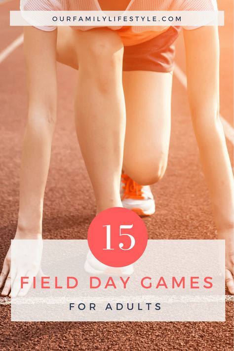 Planning an outdoor field day for adults? Here's a list of 15 field day games for adults to ensure everyone has a fun time! Fitness Games For Adults, Sports Day Games For Adults, Field Day Games For Adults, Feild Day, Sports Day Games, Field Day Activities, Classic Backyard, Field Day Games, Office Activities