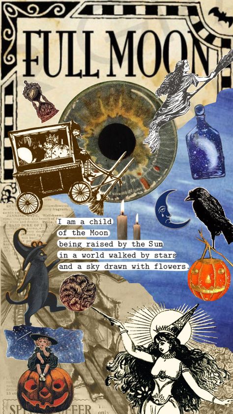 #aesthetic #moodboard #vintage #collage #witch #magic #halloween #cosmic #pumpkin #blackcat #spells #moon #space Collage Prompts, Witchy Collage, Witch Collage, I Love The Smiths, Shuffles Aesthetic, How Soon Is Now, Collage Moodboard, Moon Space, Rough Trade