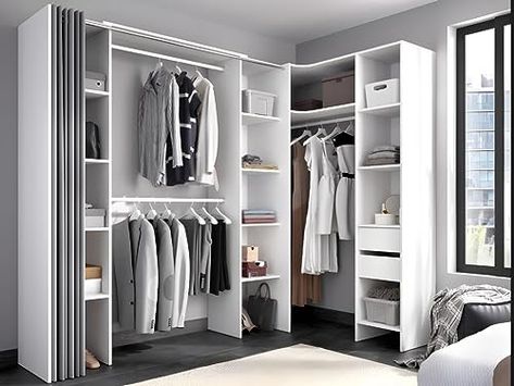 Armoire Dressing, Dressing Room Decor, Dressing Table Design, Bathroom Design Decor, Closet Design, Home Room Design, Design Graphique, Dressing Room, Piece Dress