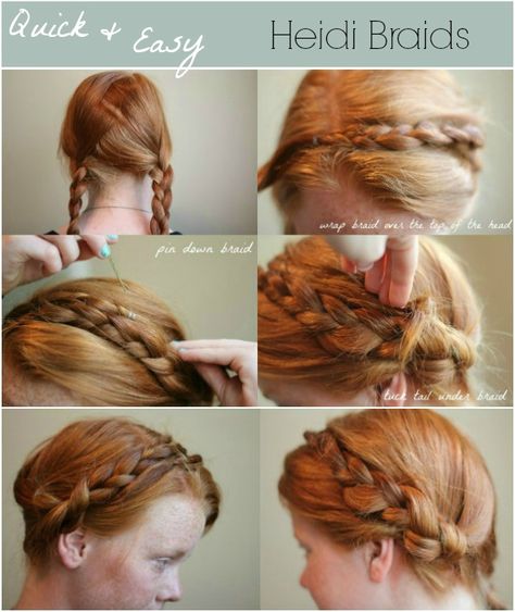 Heidi Braids - Missy Sue Heidi Braids, Waterfall French Braid, Missy Sue, Mohawk Braid, Princess Hair, Beautiful Hair Color, Braid Tutorial, Princess Hairstyles, Easy Braids