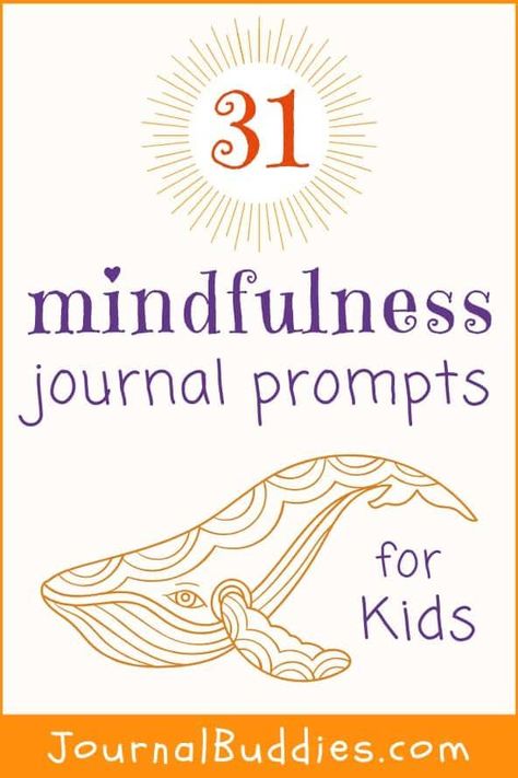 While journaling offers an excellent way for students to learn mindfulness, focusing on mindfulness journal prompts helps kids master the practice of mindfulness while reflecting on their experiences and thoughts. With that in mind, we’ve put together a list of mindfulness journal prompts to help students turn mindfulness into a daily habit. Sel Writing Prompts For Kids, Mindfulness For Students, 1st Grade Journal Prompts, Journal Prompts For Kids Mental Health, Mindful Journaling Prompts Daily, Activity Journal For Kids, 4th Grade Journal Prompts, Kids Journal Ideas, Homeschool Journaling