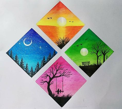 #CoolTattoos #TattooArt #InkMaster #TattooDesigns #InkedUp #TattooLovers #InkInspiration #TattooIdeas #CreativeInk #TattooStyle Four Seasons Painting Easy, Independence Day Drawing, I Am Fine, Oil Pastel Drawings Easy, Sky Art Painting, Cool Pencil Drawings, Beautiful Tattoo, Simple Canvas Paintings, Easy Canvas Art