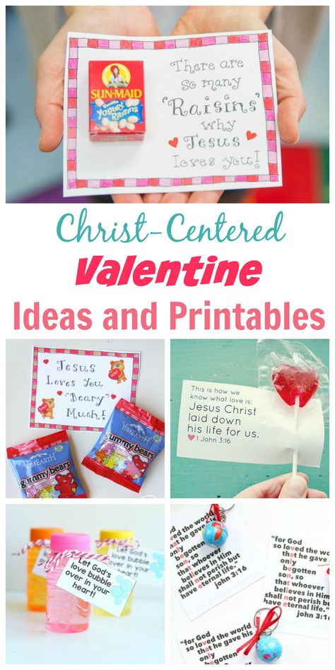 Sunday School Valentines, Church Valentines, Religious Valentines, Happy Home Fairy, Christian Valentines, Valentinstag Party, Valentine Gifts For Kids, Preschool Valentines, Valentines Printables Free