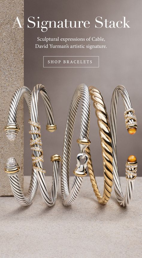 How To Stack David Yurman Bracelets, Stacked David Yurman Bracelets, David Yurman Bangle, David Truman Bracelet Stack, David Yurman Ring Stack, David Yurman Stacked Bracelets, Yurman Stacked Bracelets, David Yurman Stack, Yurman Bracelet Stack