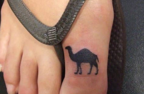 19 Best Camel Tattoo Ideas & Designs | PetPress Camel On Toe Tattoo Ideas, Camel Tattoo On Toe, Camel Tattoo, Symbol Ideas, Toe Tattoos, Long Journey, Tattoo Outline, Art Tattoos, Ink Ideas