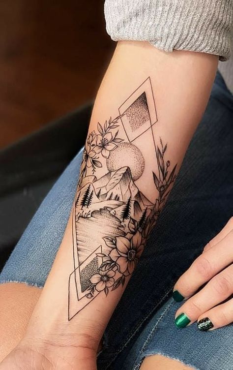 #tattoo, #tattoos, #inked, #tattooart, #tattooedwomen, #tattooedguys, #tattooinspiration, #tattooideas, #tattooworldwide, #tattoosociety, #InkLaughs, and #TattooFails​ Tattoo Avant Bras, Tato Lengan Bawah, Tato Geometris, Simple Forearm Tattoos, Tato Jari, Tato Lengan, Forarm Tattoos, Muster Tattoos, Cool Forearm Tattoos