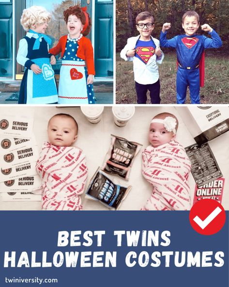 Twin Baby Costumes, Twins Halloween Costumes, Twin Girl Costumes, Twin Costume Ideas, Toddler Boy Costumes, Toddler Boy Halloween Costumes, Twin Costumes, Twin Halloween