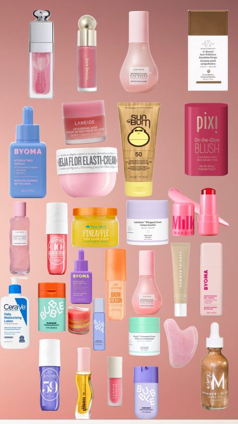 #myfirstshuffle #skincare #makeup #preppy Popular Skincare/makeup, Preppy Skin Care Routine, Skin Care And Makeup Products, Preppy Skincare And Makeup, Preppy Makeup Products, Skin Care Preppy, Preppy Perfume, Skincare Pictures, Preppy Skincare Products