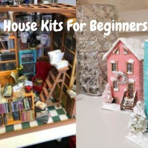 diy dollhouse kits Dollhouse Tutorials, Dollhouse Miniature Tutorials, Dolls House Interiors, Modern Dollhouse, Dollhouse Kits, Miniatures Tutorials, Best Diy, New Blog Post, Popsicle Sticks