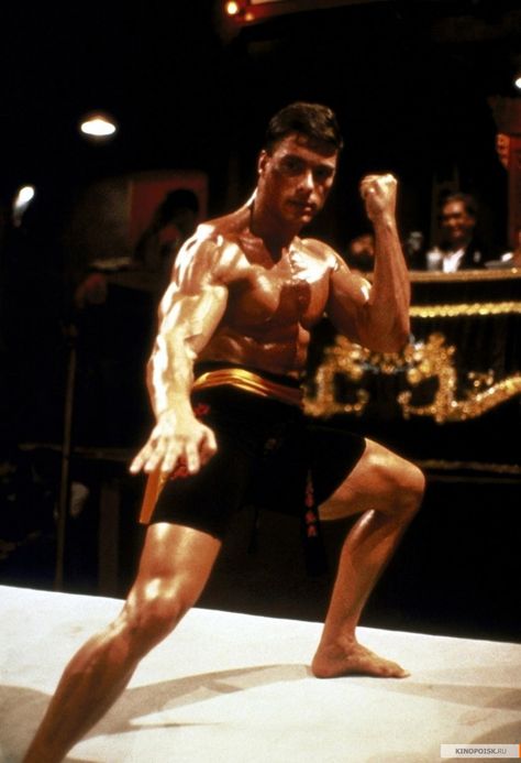 Jean Claude Van Damme - Bloodsport / Kickboxer Bloodsport Movie, John Rambo, Claude Van Damme, Jean Claude Van Damme, Martial Arts Movies, Pencak Silat, Van Damme, Martial Artists, Martial Artist