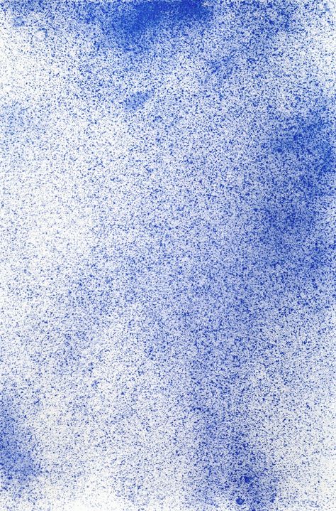 Yves Klein, Cosmogony of the Rain Grainy Paper Texture, Blue Grainy Background, Spray Illustration, Spray Background, Rain Texture, Rain Graphic, Blue Paper Texture, Rain Pattern, Collage Creator