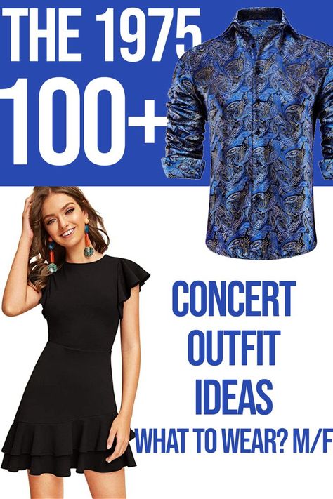 Need a The 1975 outfit for their concert? We gathered over 100 stylish, cute, and cool The 1975 concert outfits, so you can easily create your ideal event outfit! 1975 Concert Outfit Ideas, Concert Outfit Plus Size, The 1975 Concert, 1975 Concert, Concert Outfit Men, Concert Outfit Winter, Concert Outfit Summer, Concert Outfit Ideas, Concert Aesthetic