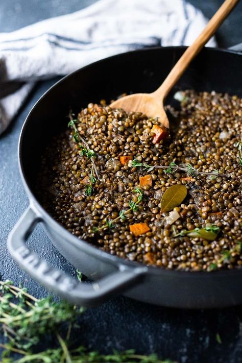 Lentil Side Dish, Best Lentil Recipes, How To Cook Lentils, Beach Recipes, Lentil Recipe, Coconut Lentil Curry, Pasta Side, Lentils Recipe, Feasting At Home