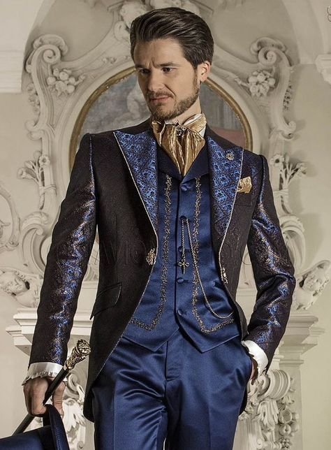 Kaeya Outfits, Masquerade Ball Outfits For Men, Masquerade Outfit Men, Masquerade Ball Men, Formal Dinner Outfit, Tormented Soul, Yule Ball Outfits, Character Props, Victorian Outfits