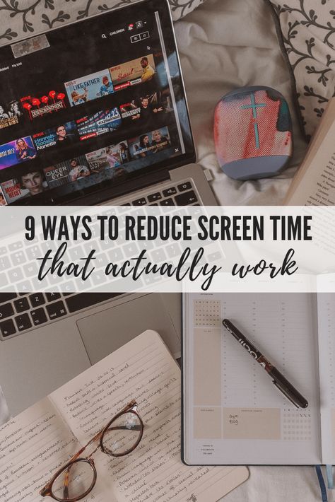 How To Spend Less Time On Your Phone, Reduce Screen Time, Limiting Screen Time, Good Time Management, Screen Free, Mom Stuff, 30 Day Challenge, Study Notes, Screen Time