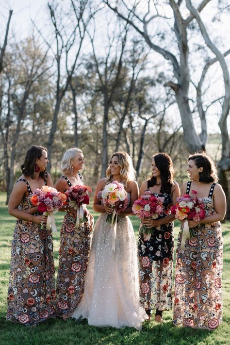 Bohemian Bridesmaid Dresses, Printed Bridesmaid Dresses, Bohemian Bridesmaid Dress, Bohemian Bridesmaid, One Day Bridal, Floral Bridesmaid Dresses, Embroidered Wedding Dress, Velvet Bridesmaid Dresses, Australian Wedding