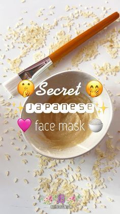 Rice Face Mask, Narrow Laundry, Balzam Na Pery, Beginner Skin Care Routine, Clear Healthy Skin, Diy Skin Care Routine, Natural Face Skin Care, Diy Skin Care Recipes, Good Skin Tips