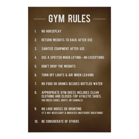 Gym Rules Print Gym Rules Poster, Gym Organization Ideas, Gym Rules, Gym Etiquette, Ab Workouts At Home, Rules Poster, Nutrition Club, Gym Poster, Logo Design Set