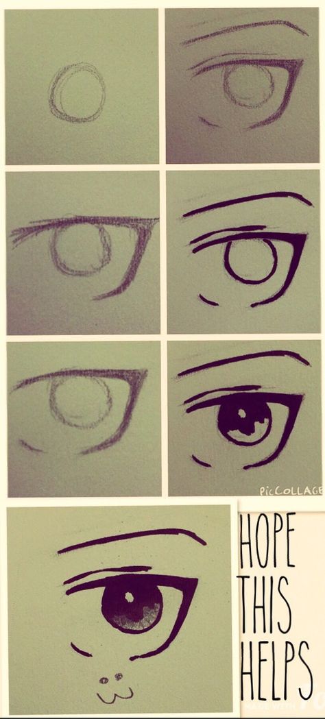 This is a little picture walk through of how I draw anime/manga eyes. This is pretty easy in my opinion, I hope this helps you somehow. NO REPINS OR I WILL CUT YOU. Have a nice day~ Draw An Eye, Art Du Croquis, How To Draw Anime Eyes, Realistic Eye Drawing, How To Draw Anime, Manga Eyes, Draw Anime, 웃긴 사진, Guided Drawing