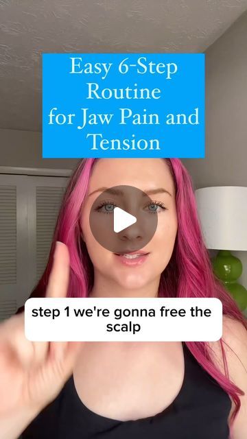 Sage | Facial Tension and Face Massage Expert on Instagram: "Follow along with this guided routine to target your jaw tension and pain. Come back and tell me how this worked for you - I love to hear your wins!! 🙌   In addition to this routine, there is emerging evidence that slightly protracting (jutting) the jaw forward can help immensely if you deal with jaw pain. It is it just a very, very slight protraction that you can learn to hold most of the time as your normal position. It can also help to have slight protraction while you do jaw release techniques, in particular the massage of the masseter we do in this routine. Combine this with proper tongue posture and you can significantly reduce jaw pain and tension over time (if there are not other factors involved like structural issues o Jaw Massage Trigger Points, How To Relieve Jaw Tension, Jaw Relaxing Exercises, How To Release Jaw Tension, Face Tension Relief, Tmj Massage Techniques, Jaw Tension Relief Massage, Facial Tension Release, How To Relax Your Jaw