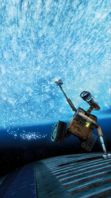 Walle Y Eva, Wall E Movie, Beto Carrero World, Wall E Eve, Images Disney, Disney Collage, Disney Wall, Film Disney, Disney Phone Wallpaper