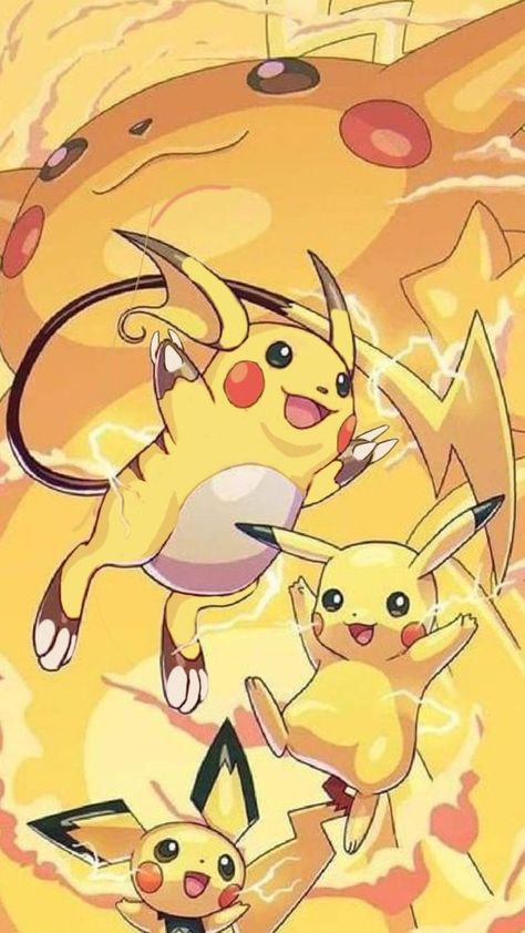 Pichu Wallpaper, Raichu Wallpaper, Raichu Art, Gambar Pokemon, Pikachu And Raichu, Raichu Pokemon, Pokemon Raichu, Pikachu Evolution, Pichu Pikachu Raichu