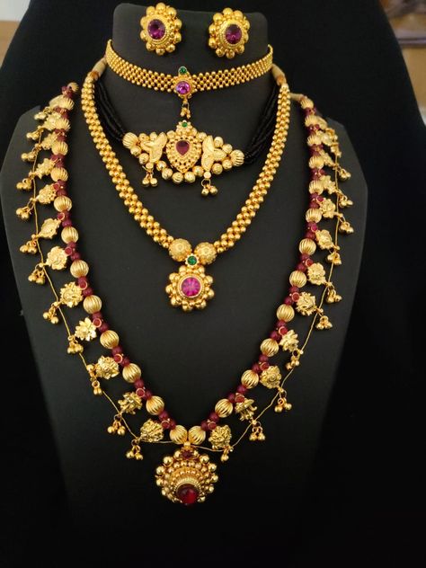 Marathi Traditional Jewellery, Maharashtrian Traditional Jewellery, Maharashtrian Gold Jewellery, Traditional Jewelry Maharashtrian, Marathi Jewellery Traditional, Maharashtrian Bride Jewellery, Mahanati Jewellery, Kolhapuri Jewellery, Maharashtra Jewellery