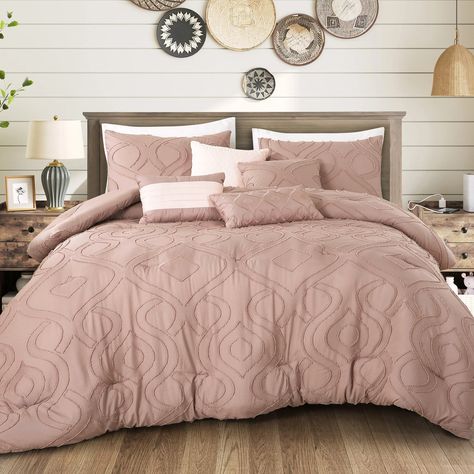 Experience the epitome of luxury with our INARA Clip Jacquard Comforter Set! ✨ Elevate your bedroom décor with the timeless sophistication of clip jacquard weave. Embrace elegance and comfort in every dream-filled moment. Shop Now: https://www.modabed.com/product-page/esca-7-piece-inara-clip-jacquard-pink-embroidery-comforter-set #inara #bedding #jacquard #comforterset #oekotex #bedroomdecor Breakfast Pillow, Luxury Comforter Sets, Geometric Bedding, Bed Comforter Sets, Large Cushions, Pink Embroidery, Comforter Bedding Sets, Bed In A Bag, Bedding Stores