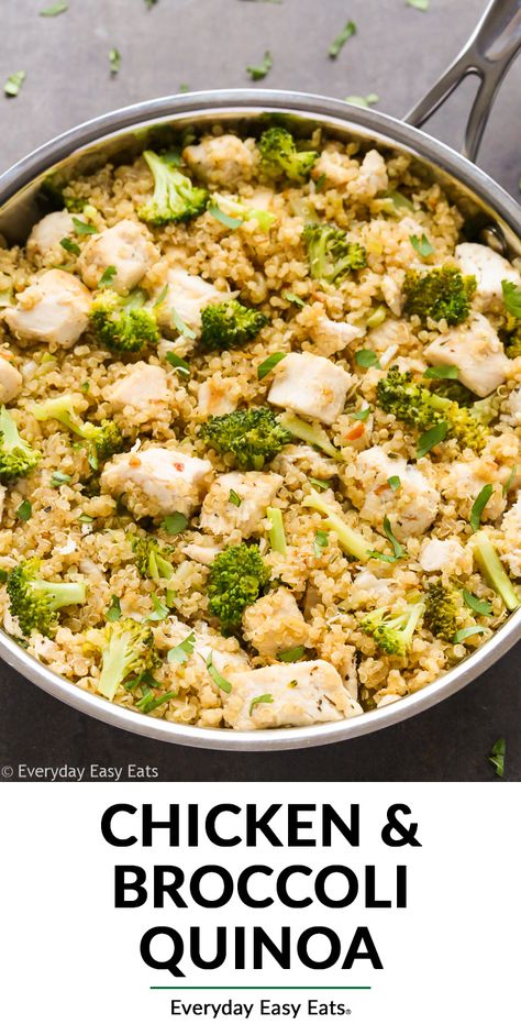 Chicken Broccoli Quinoa, Chicken Quinoa Recipes, Quinoa Recipes Dinner, Broccoli Quinoa, Quinoa Recipes Easy, Quinoa Recipes Healthy, Quinoa Dishes, Quinoa Recipe, Chicken And Broccoli