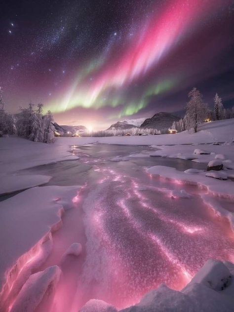 Aesthetic Aurora Borealis, Aurora Lights Aesthetic, Aurora Borealis Aesthetic, Pink Northern Lights, Aurora Borealis Wallpaper, Northern Lights Aesthetic, Northern Lights Wallpaper, Pink Aurora Borealis, Aurora Lights