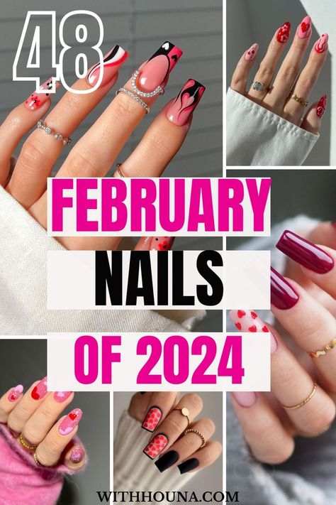 February is the month of love and there is nothing one way to celebrate it than getting your February nails of 2024 done. Thus, we’ve got you the best February nails, February nail designs 2024, February nails ideas Valentine’s Day, February nail colors 2024, simple February nails, February nails ideas, cute February nails, February nail colors, February nails Valentine’s Day, and so much more. February Nail Designs, February Nails Ideas, Valentine Nails Pink, January Nail Designs, Valentines Nail Art Designs, Month Of Love, Heart Nail Designs, Valentine Nail Art, February Nails