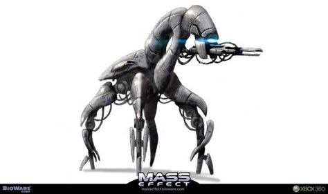 Geth Colossus - Mass Effect 1 Mass Effect Races, Mass Effect Ships, Star Wars Fanfiction, Mass Effect 1, Mass Effect Universe, Mass Effect Art, Cool Robots, Alien Design, Star Wars Comics