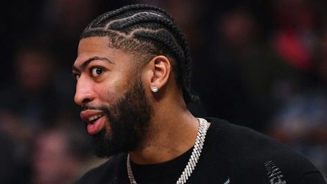 Anthony Davis Braids, Brandon Ingram, Facing The Sun, Anthony Davis, Walking Boots, Lebron James, The Court, To Play, Nba