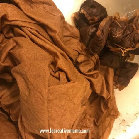 Tea Dyed Fabric, Natural Dyeing Techniques, Avocado Dyeing, Dyeing Fabric, Natural Dye Fabric, Black Tea Bags, Eco Dyeing, Natural Pigments, Natural Dyeing