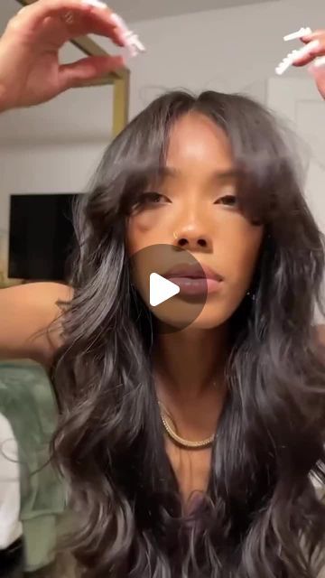 @wigcoolhair on Instagram: "💕Curtian bang wig frame your face  well
✅Experience a chic and modern look
Hair link : https://bit.ly/4eB1UBk" Should I Get Bangs, Chinese Bangs, Bang Wig, Bangs, Black Women, Wigs, Hairstyles, Hair Styles, Frame