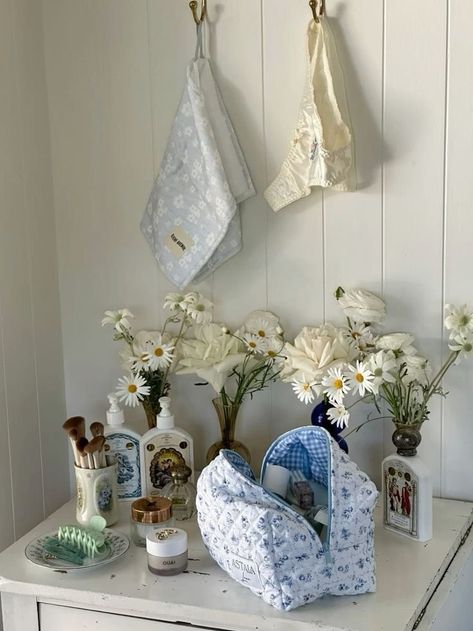 Costal Granddaughter, Coastal Room, Coastal Granddaughter, Coastal Grandmother, Coastal Bedroom, Cosmetics Skincare, House Room, Bedroom Aesthetic, Room Inspiration Bedroom