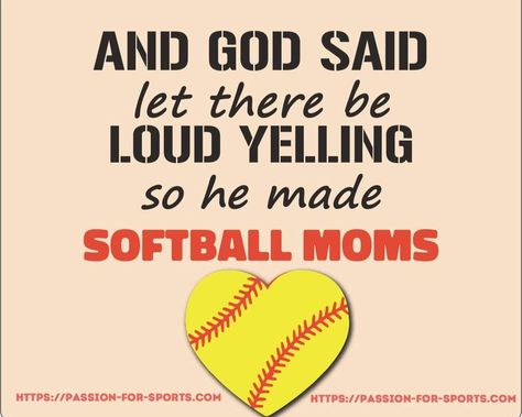 Mom Sayings, Softball Mom, Softball, Let It Be