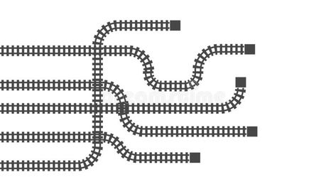 Creative illustration of railway station map, metro road infographic, train railroad route rail track, isolated on background. Art royalty free illustration Road Infographic, Track Graphic, Train Vector, Station Map, Train Illustration, Train Map, Rail Train, Train Posters, Train Route