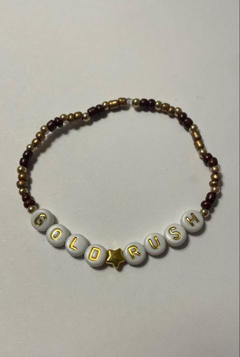 Bracelet Ideas, Gold Rush, Eras Tour, Friendship Bracelet, Friendship Bracelets, Rush, Bracelet, Gold